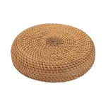 Rattan small round tray set 2 W 1