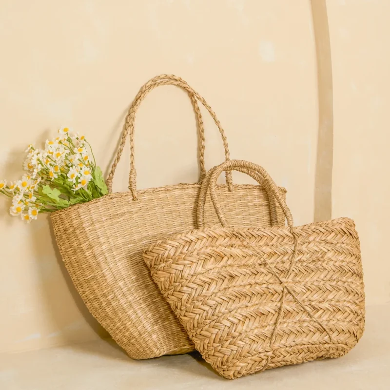 Farmers market and hand bag W
