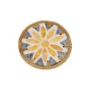Design B (yellow flower w/ blue edge)