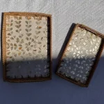 Shimmering Petals Seashell Inlay Tray W
