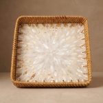 Shimmering Burst square tray W
