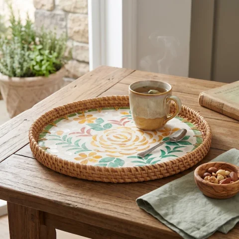 Garden Bouquet tray lifestyle W