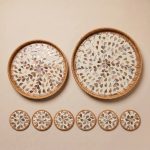 Rustic Brown Petals Bundle 3 W