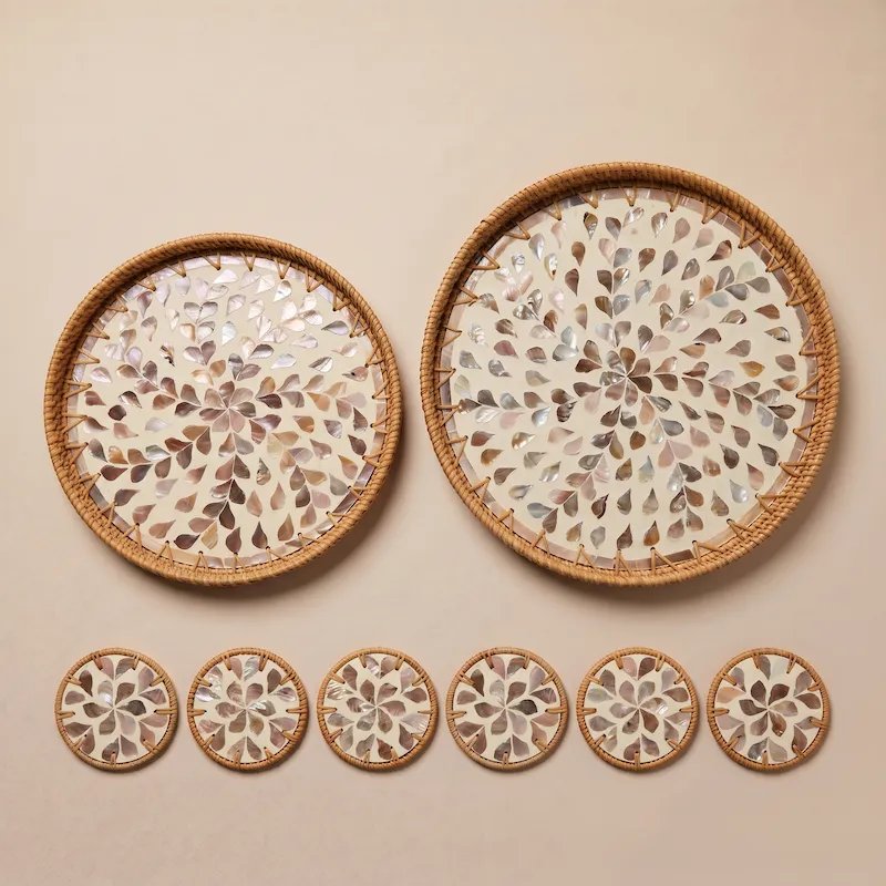 Rustic Brown Petals Bundle 3 W