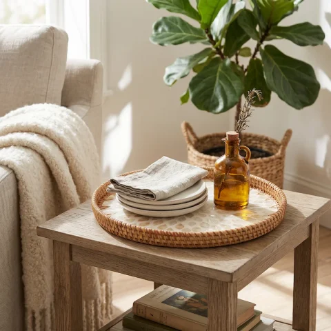 Shimmering Leaf Mosaic lifestyle W