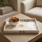 capiz rectangle tray amber starlight lifestyle